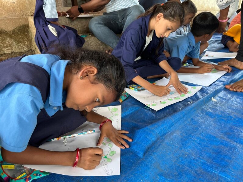 A Village Drawing Activity that Unleashes Creativity