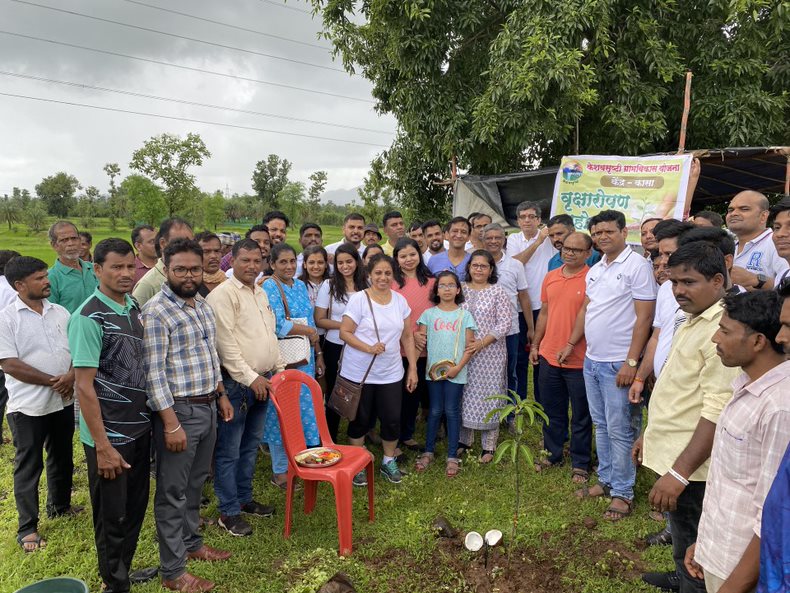 Sowing the Seeds of Change: EVIO Team Members Spearhead a Tree Plantation Drive